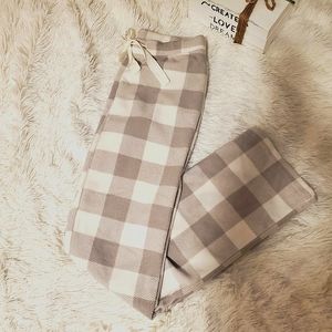 Fleece pajama bottoms